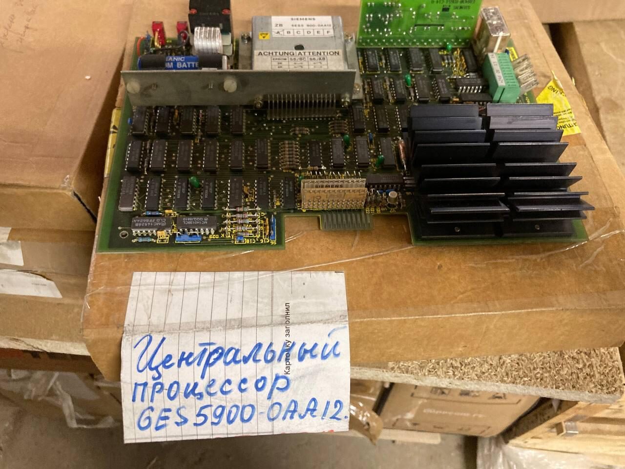 Контроллер Simatic S5 SIEMENS 6ES5900-0AA12