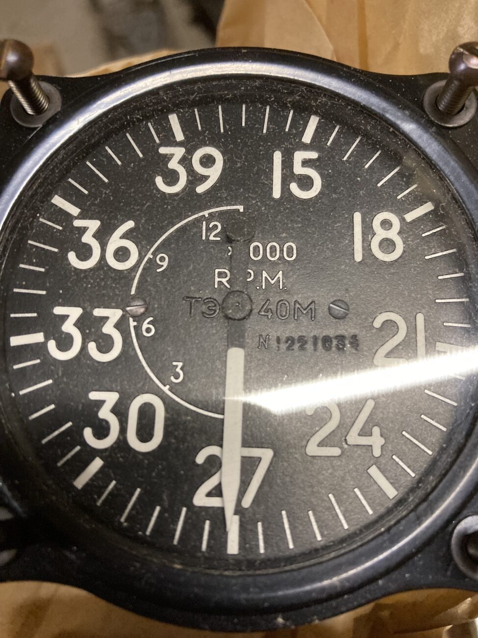 Индикатор тахометра ТЭ-40М