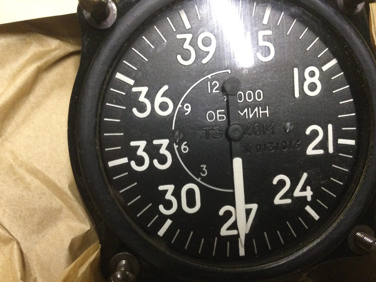 Тахометр тэ-40м