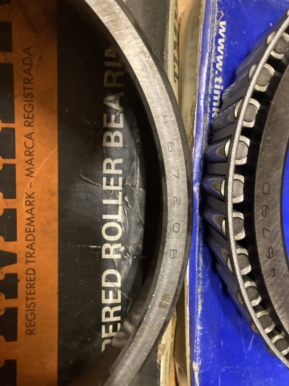 Подшипник роликовый TIMKEN 46790 - 46720-B