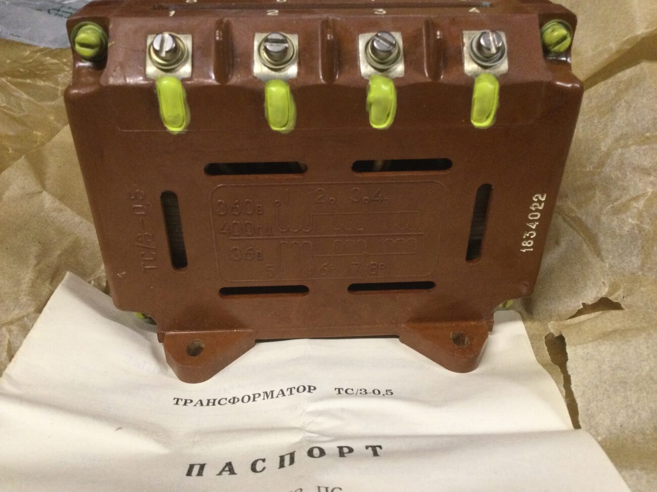 трансформатор ТС/3-0,5м-6А