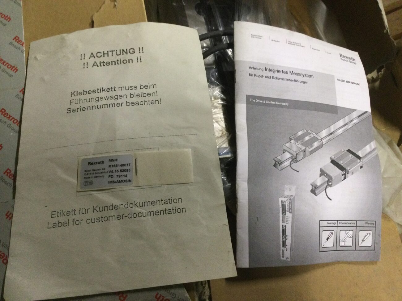 Линейный направляющий Блок Rexroth R165342220