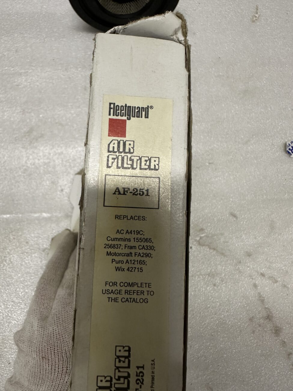 воздушный фильтр Fleetguard AF251